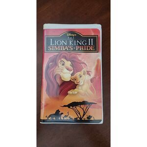Lion King 2 Simba's Pride Walt Disney VHS